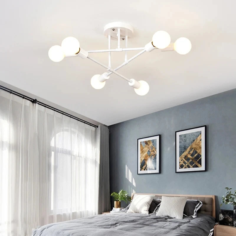 Aurex Nordic Linear Branch Chandelier
