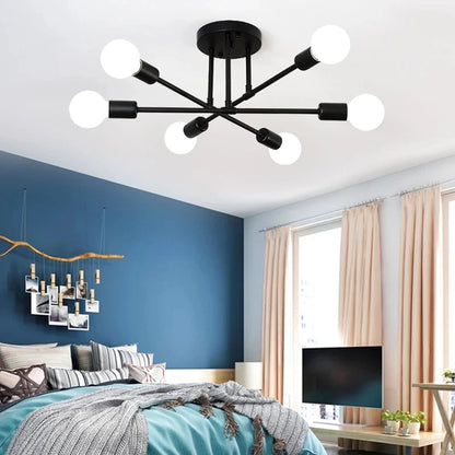 Aurex Nordic Linear Branch Chandelier