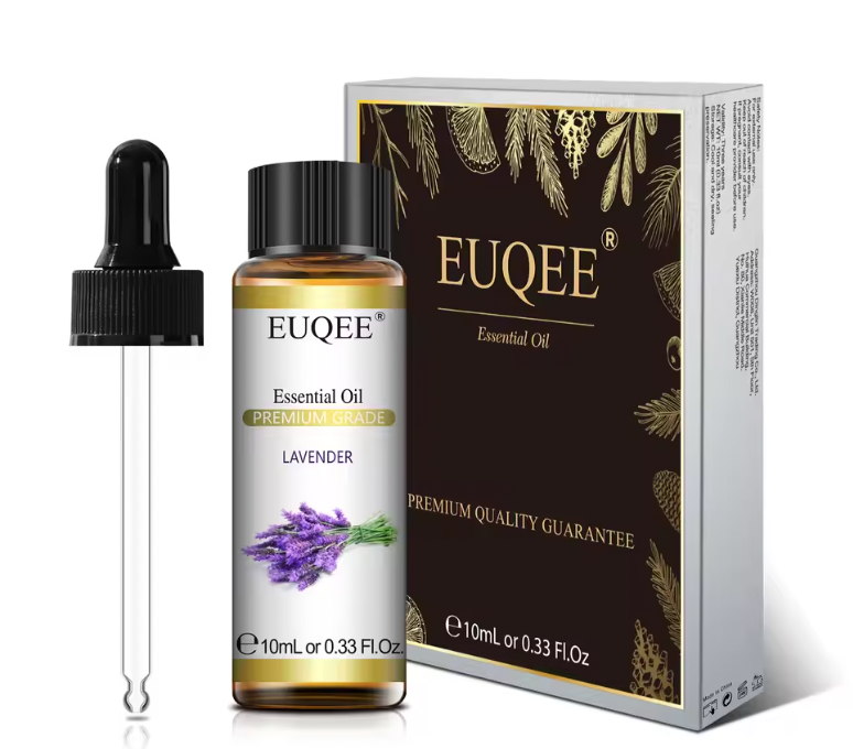 EUQEE 10ml Pure Lavender Essential Oil