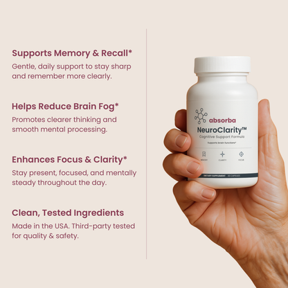 NeuroClarity™ – Gentle, Steady Clarity Without the Overstimulation